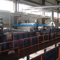 PU PVC Synthetic Leather Production Line